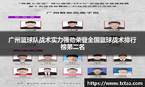 广州篮球队战术实力强劲荣登全国篮球战术排行榜第二名